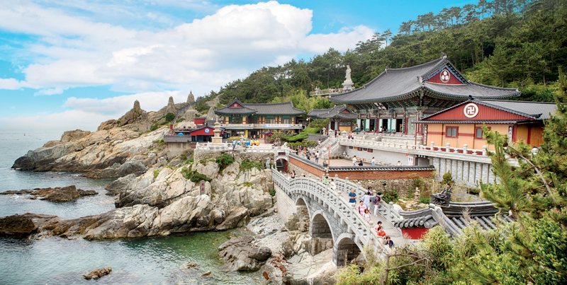 Amura,Corea del Sur,South Korea,Seúl,Busan,Isla Jeju,Villa de Bukchon Hanok, Templo Haedong Yonggung <br />