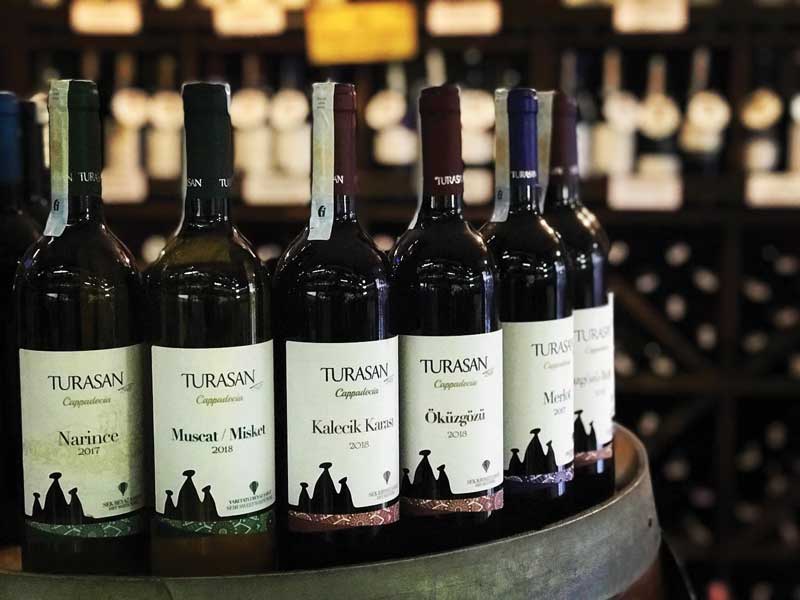 Amura,AmuraWorld,AmuraYachts,Capadocia cuna del vino, Los vinos Turasan han sido ampliamente galardonados en todo el mundo.