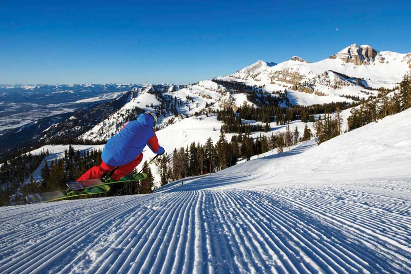 Amura,AmuraWorld,AmuraYachts,Top 10: Destinos para esquiar, Desde hace 75 años, los esquiadores han visitado Jackson Hole en la época invernal. 