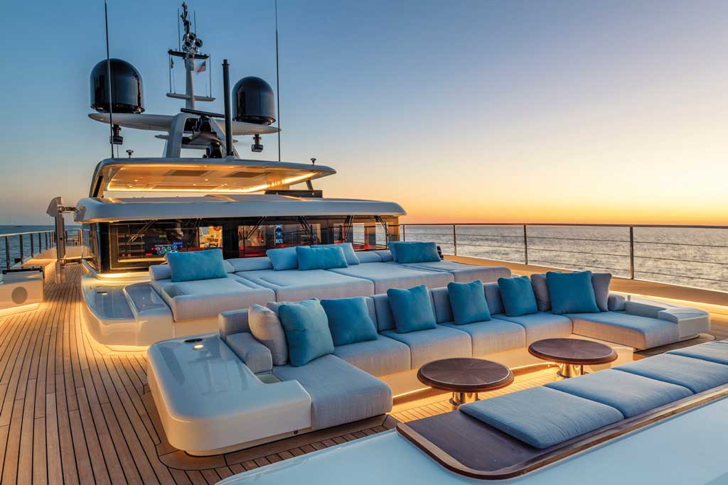monaco yacht show outdoor furniture
