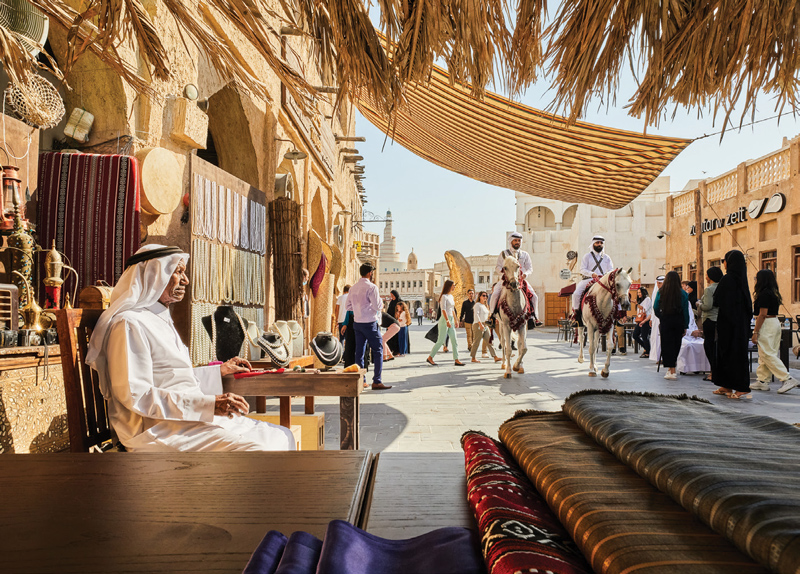 Amura,Amura World,Amura Yachts,Catar,Qatar,Doha, El mercado tradicional de Souq Waqif. 