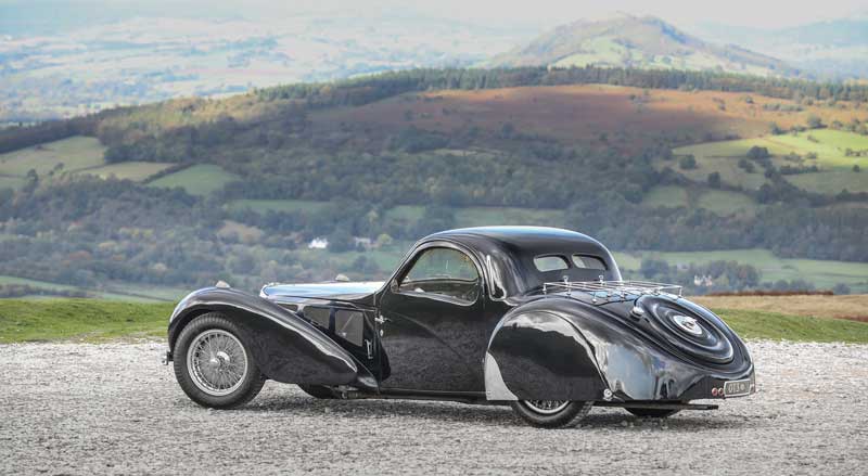 Amura,AmuraWorld,AmuraYachts,Monterey Car Week 2022, 1937 <br />Bugatti Type 57SC Atalante.