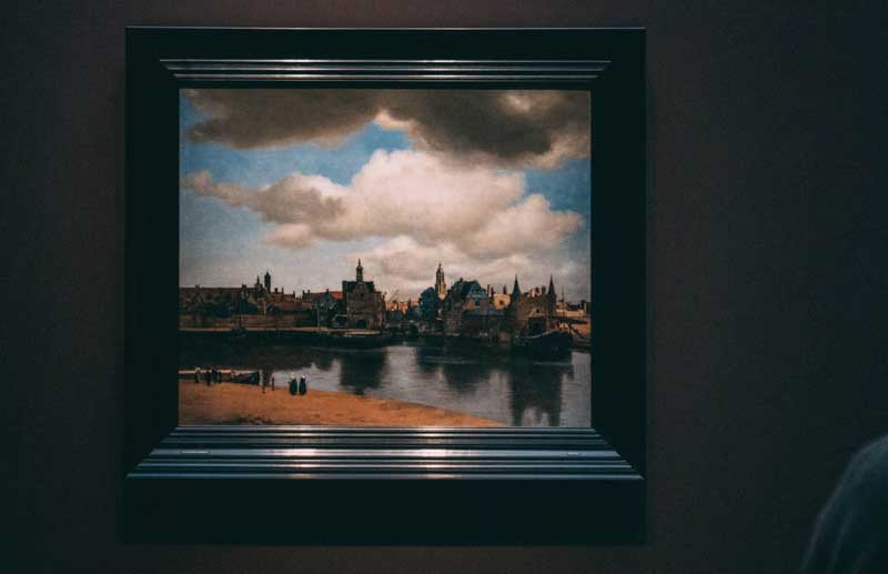 Amura,AmuraWorld,AmuraYachts,Vermeer, El maestro de la luz, Vista de Delft.