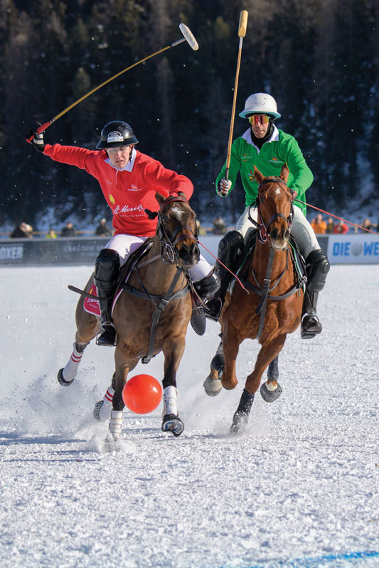 Amura,AmuraWorld,AmuraYachts,Tasmania,Polo, The size of the polo ball used on snow is larger than that used on grass.