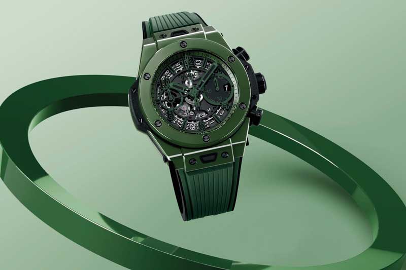 Amura,Amura World,Amura Yachts,Brunei, Hublot Big Bang Unico Dark Green Ceramic.