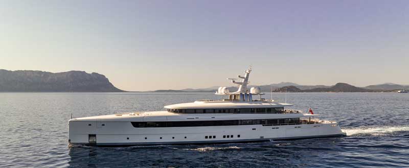 Amura,Amura World,Amura Yachts,Brunei, The exterior design is by Philippe Briand - Vitruvius Yachts, with naval architecture by Philippe Briand - Vitruvius Yachts and Rossinavi.