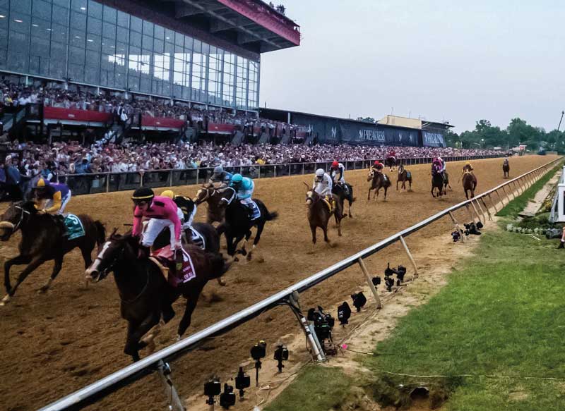 Amura,Amura World,Amura Yachts,Brunei, El óvalo de Pimlico en Baltimore, Maryland es sede del Preakness Stakes desde 1873.