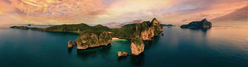 Amura,Amura World,Amura Yachts,Brunei, La playa Ao Nang, en el archipiélago tailandés Ko Phi Phi.