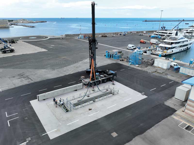 Amura,Amura World,Amura Yachts,Mar Adriático,Los Balcanes, Azimut|Benetti Group's Lusben showed its new keel pit for sailing yachts up to 70 meters.<br>