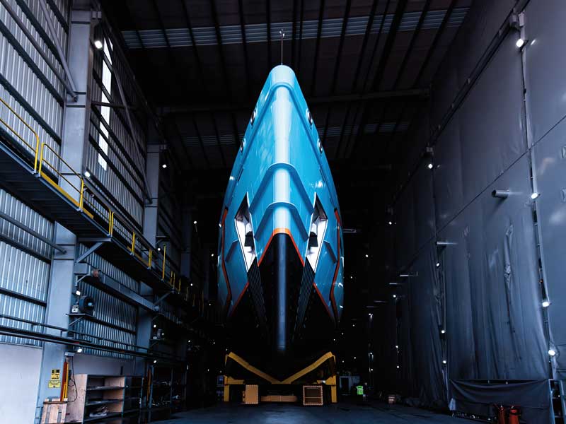 Amura,Amura World,Amura Yachts,Mar Adriático,Los Balcanes, Yacht Support 53 Five Oceans, built by the Damen Yachting shipyard.